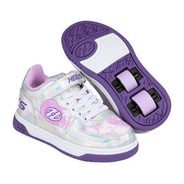 Heelys Reserve Low X2 Shoes - Silver Holo/Lavender