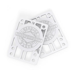 Independent Skateboard Riser Pads 1/8" White