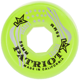 Labeda Patriot Wheels 59mm - Soft Clear/Green - Singles