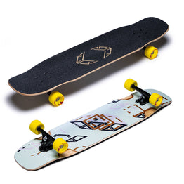 Loaded Tesseract II Complete Longboard - Spectra - Technical - Fatfree Wheels