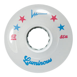 Luminous LED Light Up Roller Skate Wheels (4pk) 62MM - All Stars