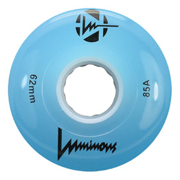 Luminous LED Light Up Roller Skate Wheels (4pk) 62MM - Blue