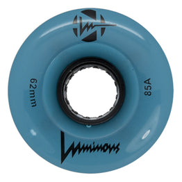 Luminous LED Light Up Roller Skate Wheels (4pk) 62MM - Blue Glow