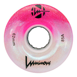 Luminous LED Light Up Roller Skate Wheels (4pk) 62MM - Cotton Candy
