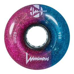 Luminous LED Light Up Roller Skate Wheels (4pk) 62MM - Galaxy