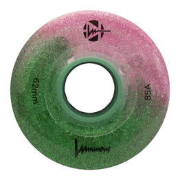 Luminous LED Light Up Roller Skate Wheels (4pk) 62MM - Pink Forest