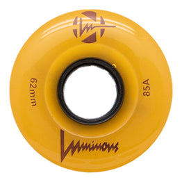 Luminous LED Light Up Roller Skate Wheels (4pk) 62MM - Sunray Glow