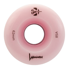 Luminous Sixies LED Light Up Roller Skate Wheels (4pk) 62MM - Flamingo