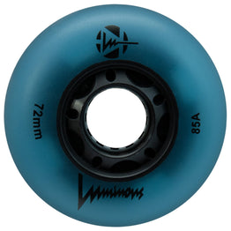 Luminous LED Light Up Inline Skate Wheels (4pk) - Blue Glow