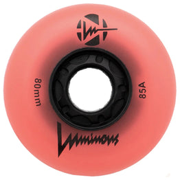 Luminous LED Light Up Inline Skate Wheels - Coral Glow