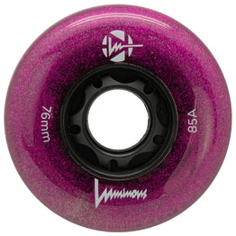 Luminous LED Light Up Inline Skate Wheels (4pk) - Purple Haze