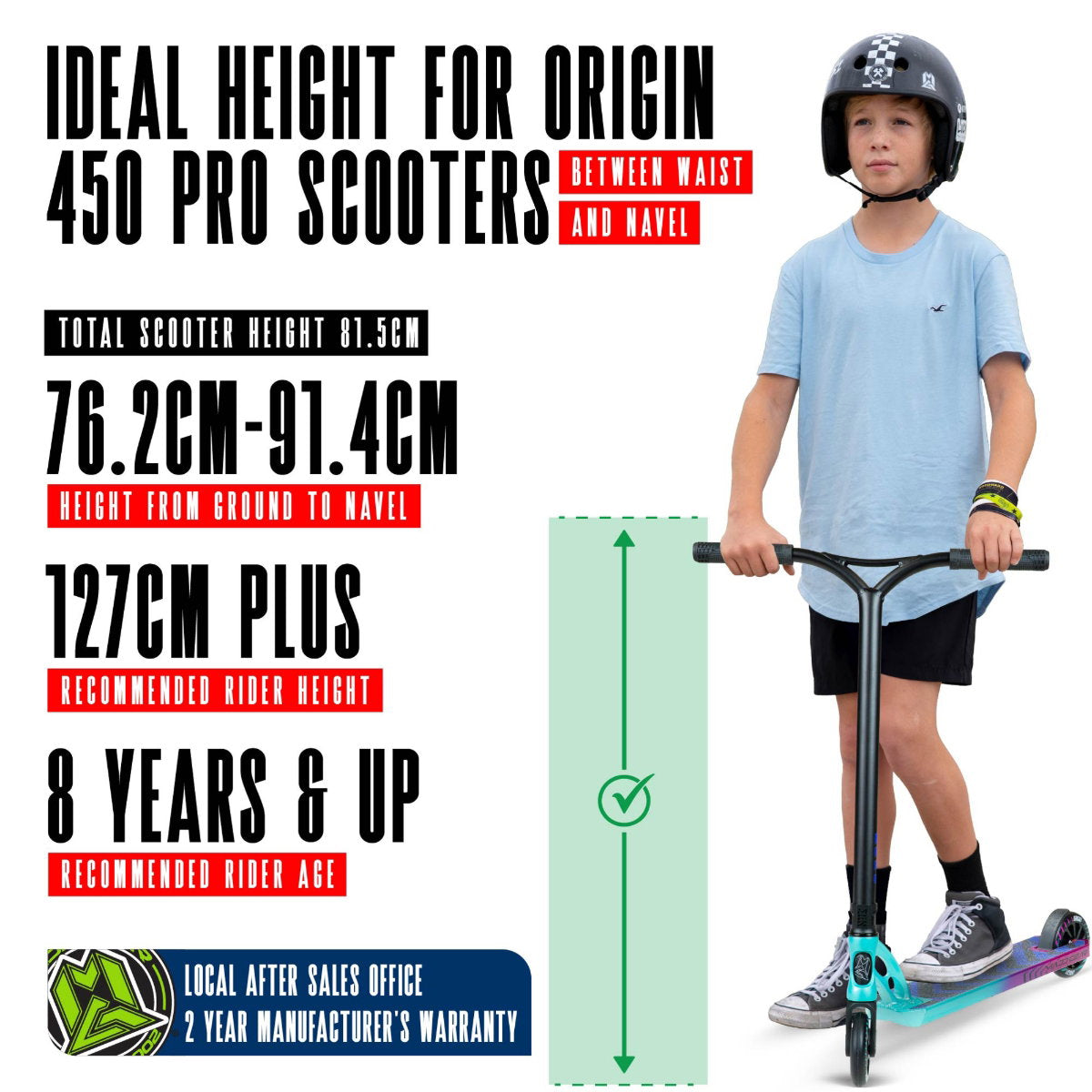 madd gear origin pro Madd Gear VX Origin IV 450 Complete Stunt Scooter