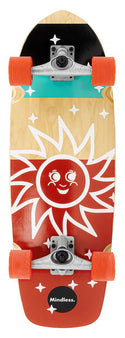 Mindless Soul Complete Surf Skateboard - Red