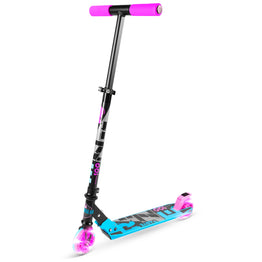 Madd Gear Carve Rize 100 Dreams Light Up Wheels Scooter - Black / Pink / Blue