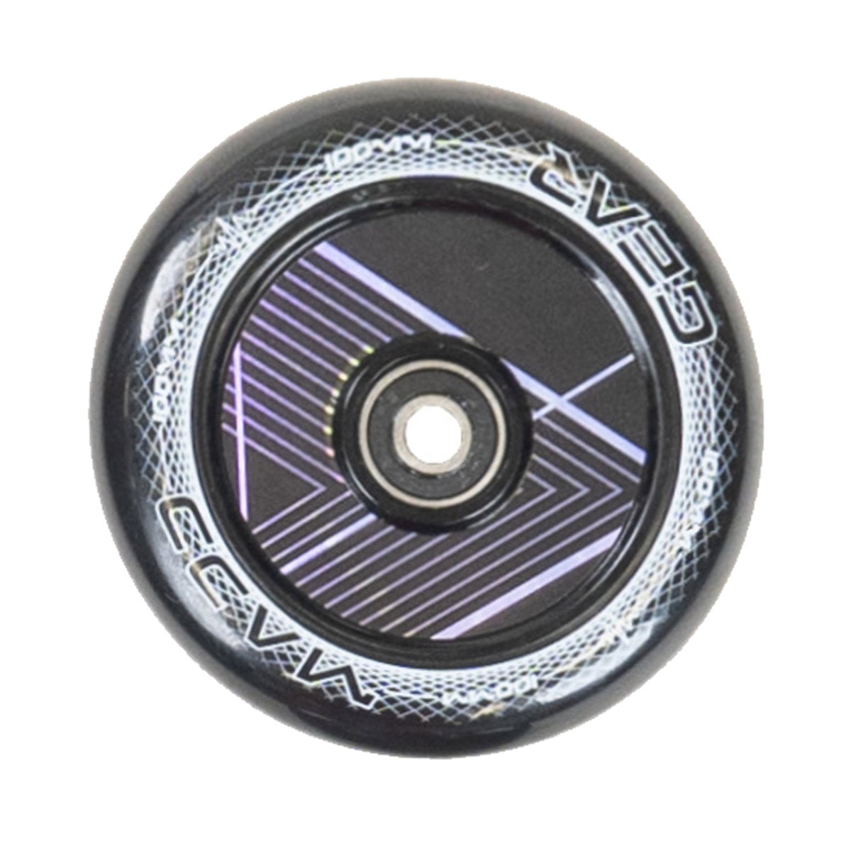 Madd Gear 100mm Hollow Core Wheels - Raven