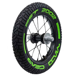 Metro Glide 300 Replacement Complete Wheel Black Green