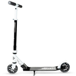 Madd Gear Rush 125 Folding Scooter - White / Black