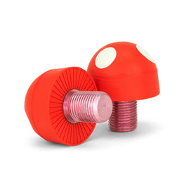 Moxi Mini Mushroom Toe Stops - Red