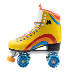 Moxi Rainbow Rider Roller Skates - Sunset Yellow