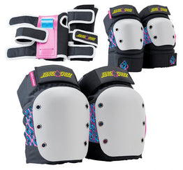 Pro-Tec Street Gear Junior 3 Pack Pad Set - Santa Cruz