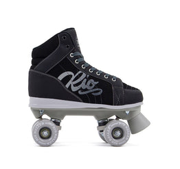 Rio Roller Lumina Quad Skates - Black/Grey (B STOCK)