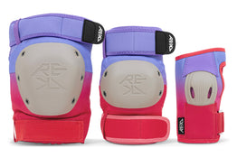 REKD Shield Triple Pad Set - Fade Red / Violet