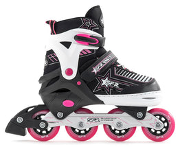 SFR  Pulsar Adjustable Inline Skates Black / Pink