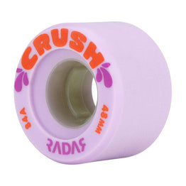 Radar Crush Roller Skate Wheels - Lavender 84A