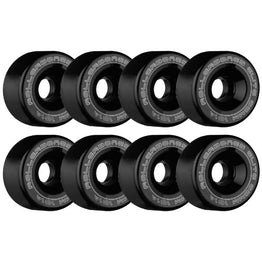Rollerbones Art Elite Comp Black Roller Skate Wheels - 62MM