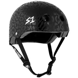 S1 Lifer Helmet - Matt Black Leopard