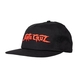 Santa Cruz Dungeon Strip Cap - Black