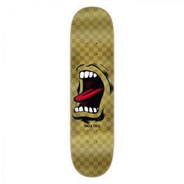 Santa Cruz Screaming Mouth Deck 8 Inch - Gold