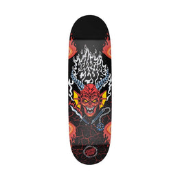 Santa Cruz Stranger Things Hellfire Flame Skateboard Deck 9in x 31.998 in