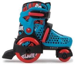 SFR Stomper Girls Adjustable Roller Skates Blue