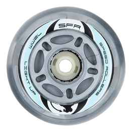SFR Clear Light Up Inline Wheels