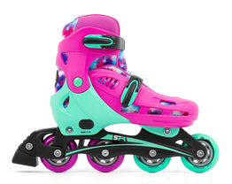 SFR Cyclone II Adjustable Inline Skates - Tie Dye