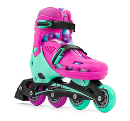 Sfr Cyclone Adjustable Inline Skates - Tie Dye