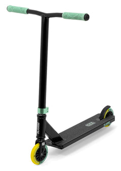 Slamm Classic Mini Pro Complete Stunt Scooter - Black / Green