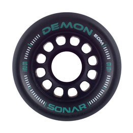Sonar Demon EDM Wheels Black (4pk) - 62MM 95A