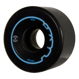 Sonar Riva Roller Skates Wheels Black (4pk) - 57MM 96A