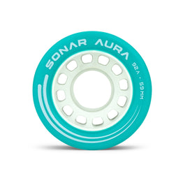 Sonar Aura Roller Skate Wheels Blue (4pk) - 59MM 92A