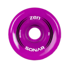 Sonar Zen Roller Skate Wheels Magenta (4pk) - 62MM 85A