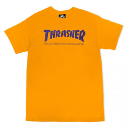 Thrasher Skate Mag T-Shirt - Gold/Purple