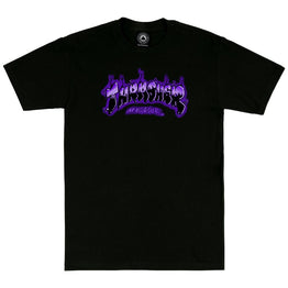 Thrasher T-Shirt Airbrush - Purple