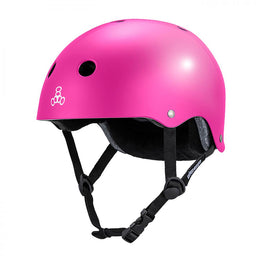 Triple Eight Deep Cover Helmet - Pink Gloss