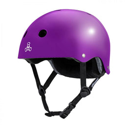 Triple Eight Deep Cover Helmet - Gloss Purple