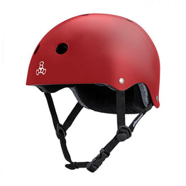 Triple Eight Deep Cover Helmet - Gloss Red