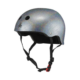 Triple Eight Certified Sweatsaver - Glitter Silver