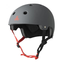 Triple Eight Dual Certified Helmet - Gunmetal Grey