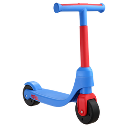 Vital First 2 Wheel Scooter for Toddlers Red Blue